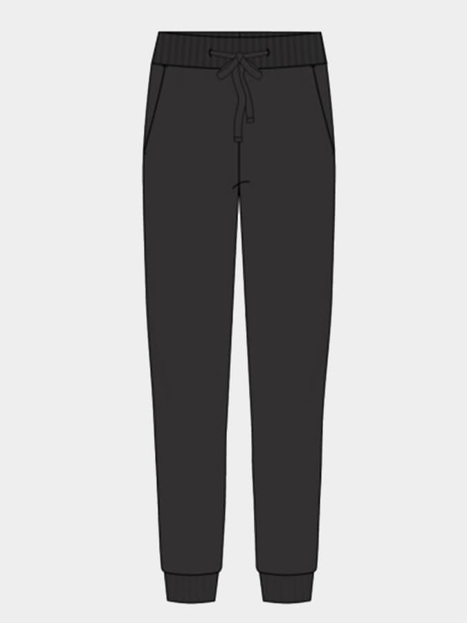 High Waisted Fitted Jogger